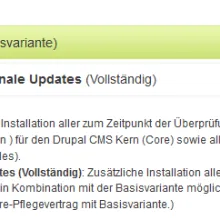 HTML in Webform Field Descriptions erlauben. Quelle: https:/www.drowl.de/drupal-services/drupal-updateservice