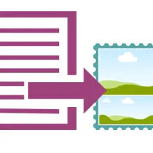 Transform PDF upload to title image