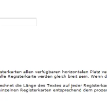 Drupal Panels: Leere Panel Tabs ohne Autosize / Filling