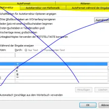 Autokorrektur in Outlook 2010 Upgrade ausgegraut / nicht verwendbar
