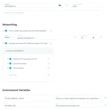 Running GitLab CE on sloppy.io Docker Container